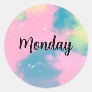 Adesivo Redondo Daily Or Monthly Customizable Labels