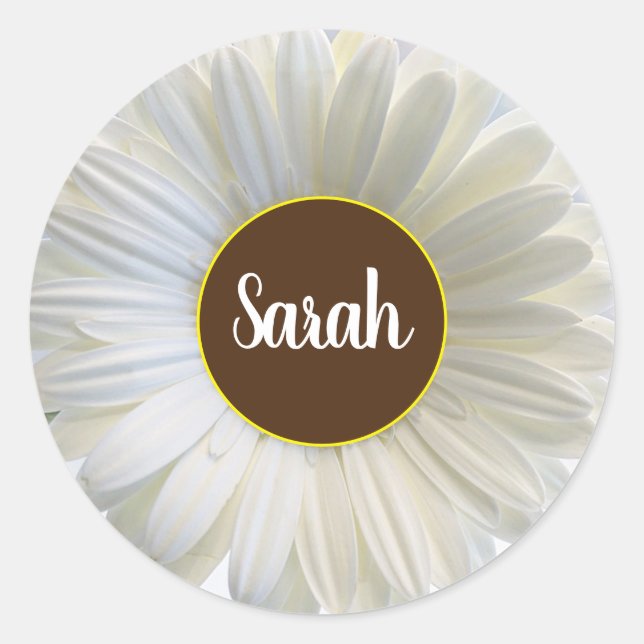 Adesivo Redondo Daisy (Frente)