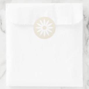 Adesivo Redondo Daisy sticker