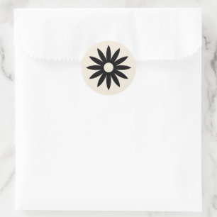 Adesivo Redondo Daisy Sticker!