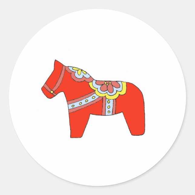 Adesivo Redondo Dala Drawing Sticker (Frente)
