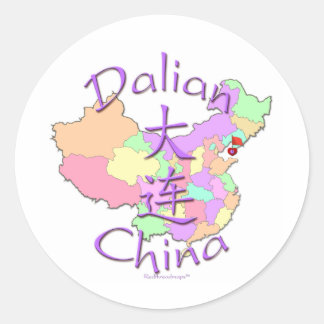 Adesivo Redondo Dalian China