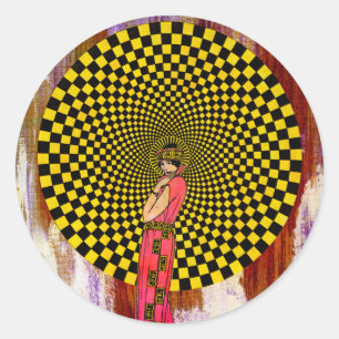 Adesivo Redondo Daliance de Michael Moffa