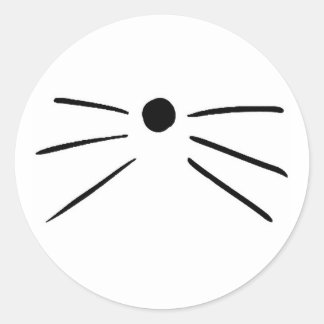 Adesivo Redondo Dan e Phil Cat Whisker Stickers