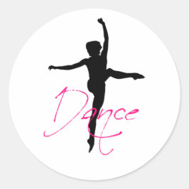 Adesivo Redondo dança_2