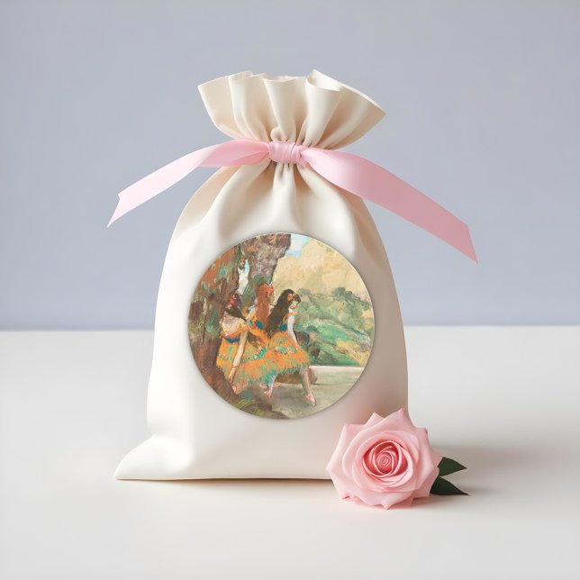 Adesivo Redondo Dançarinos balés, Degas Art (Criador carregado)