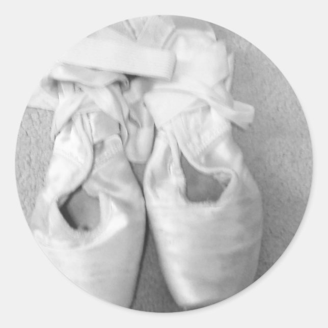 Adesivo Redondo Dance En Pointe Sticker (Frente)