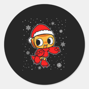 Adesivo Redondo Dandy Natal Toons Mundo Shelly Toon Rapazes Crianç