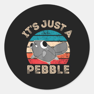 Adesivo Redondo Dandys World Pebble - É Apenas Um Pebble Kids Dand