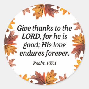 Adesivo Redondo Dar Obrigados