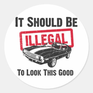 Adesivo Redondo Dardo 1971 de AMC