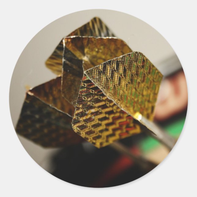 Adesivo Redondo Dardos (Frente)