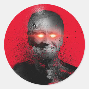 Adesivo Redondo Dark Brandon