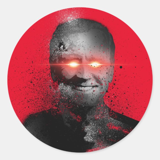 Adesivo Redondo Dark Brandon (Frente)