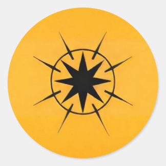 Adesivo Redondo Darkbane - Sticker