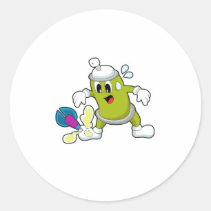 Adesivo Redondo Dart Dardos Dart, spray de gelo