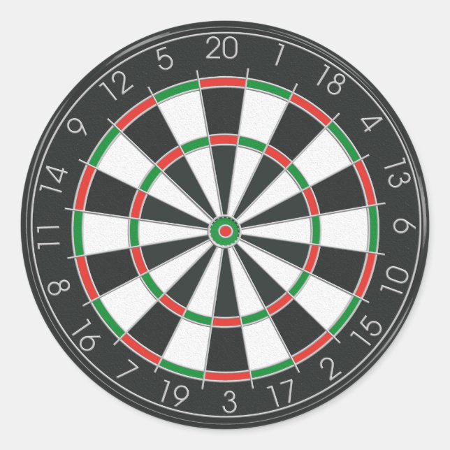 Adesivo Redondo Dartboard (Frente)