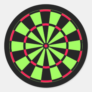 Adesivo Redondo Dartboard
