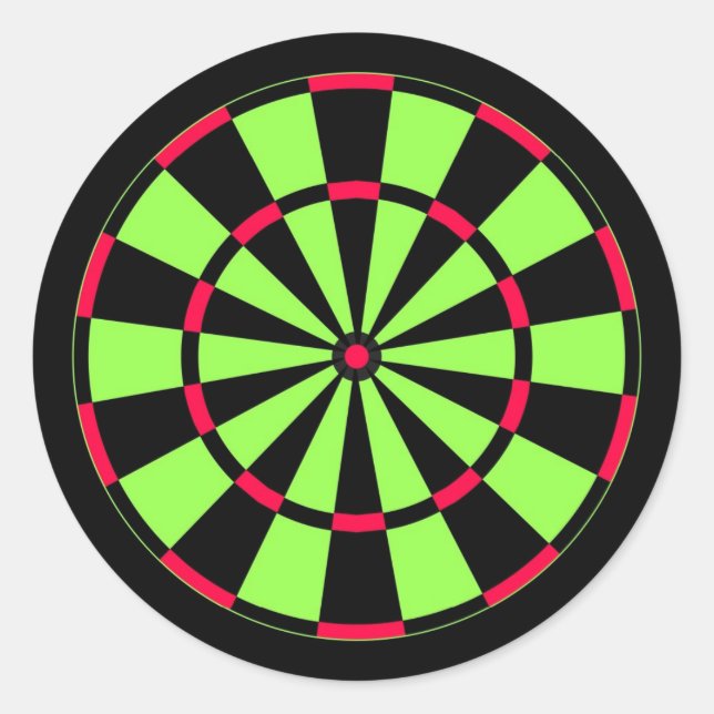 Adesivo Redondo Dartboard (Frente)