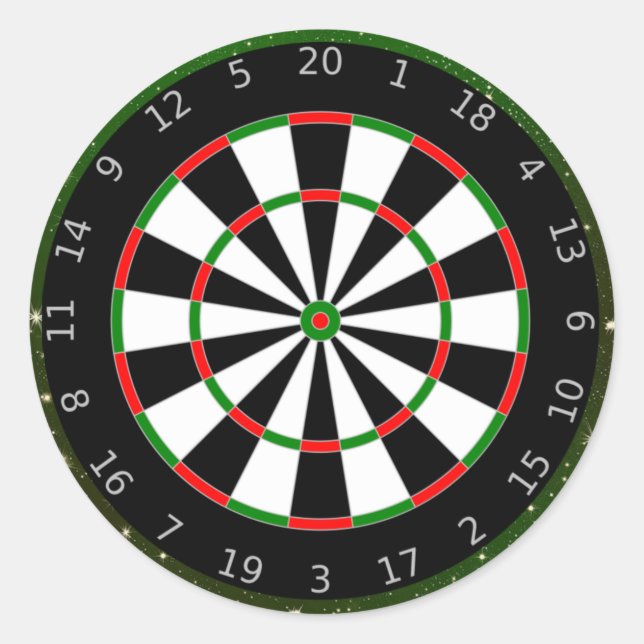 Adesivo Redondo Dartboard (Frente)