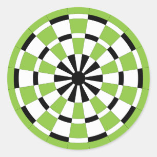 Adesivo Redondo Dartboard Mod