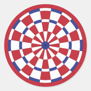 Adesivo Redondo Dartboard Mod