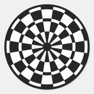 Adesivo Redondo Dartboard Mod