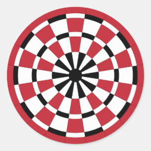 Adesivo Redondo Dartboard Mod