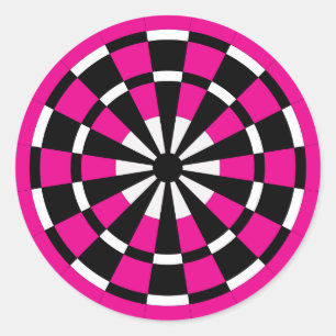Adesivo Redondo Dartboard Mod