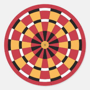 Adesivo Redondo Dartboard Mod