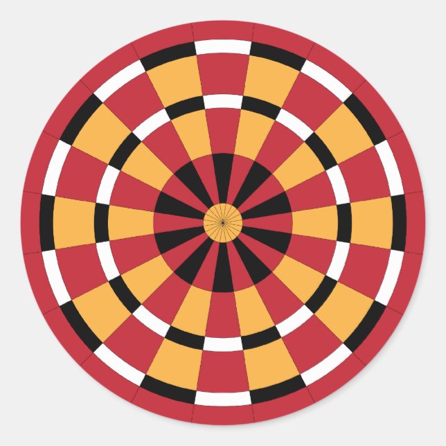 Adesivo Redondo Dartboard Mod (Frente)