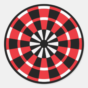 Adesivo Redondo Dartboard Mod