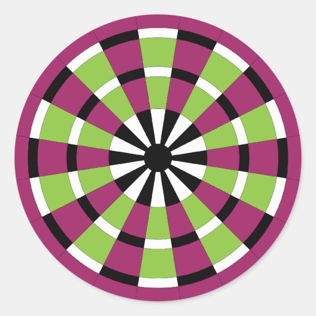 Adesivo Redondo Dartboard Mod (Frente)