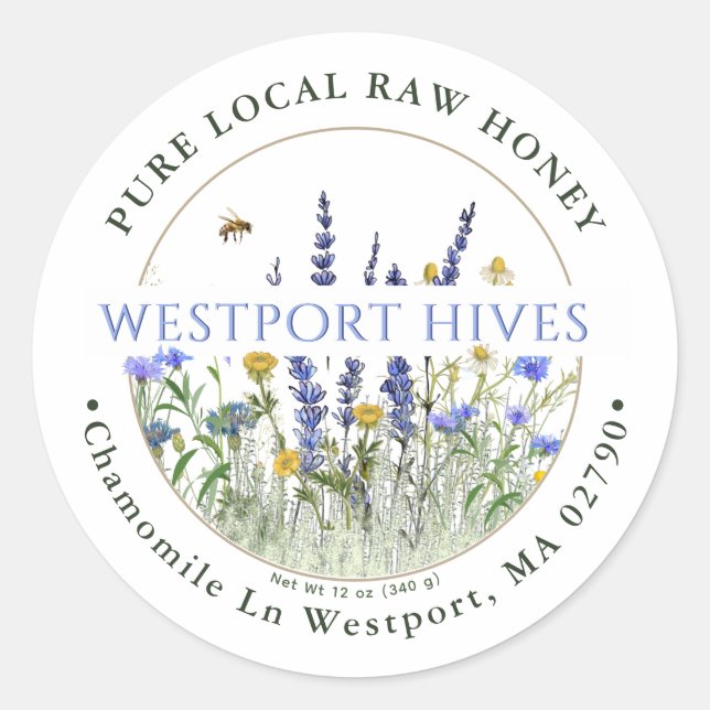 Adesivo Redondo DaTECNOLOGIA DE FÉCULAS MADURAS Raw Local Puro (Frente)