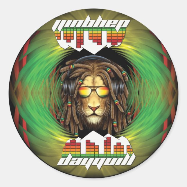 Adesivo Redondo Dayquils Controle vinilas (Frente)