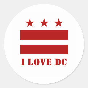ADESIVO REDONDO DC LOVE