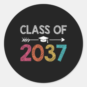 Adesivo Redondo De 2037 Est 2024 Cresce Com Mim Manchas K A 12 K