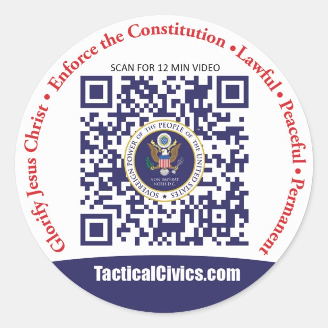 Adesivo redondo de 3" (6 por folha) (Frente)