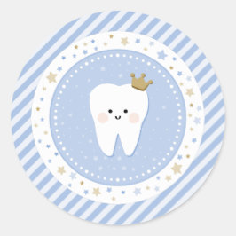 Adesivo Redondo de Decoração do Primeiro Dente