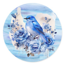 Adesivo redondo de envelope selado