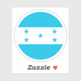 Adesivo Redondo de Sinalizador Honduras