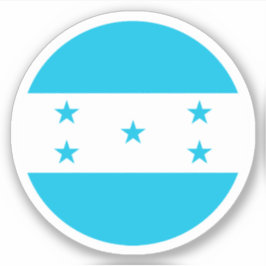 Adesivo Redondo de Sinalizador Honduras