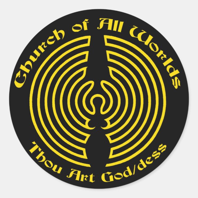 Adesivo Redondo Dearinth Sticker (Frente)