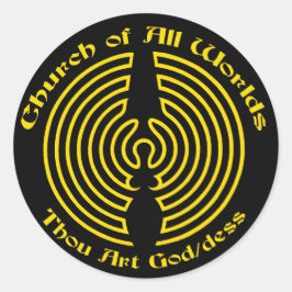 Adesivo Redondo Dearinth Sticker