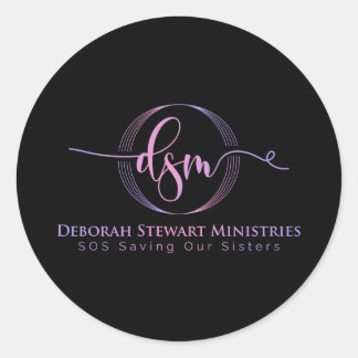 ADESIVO REDONDO DEBORAH STEWART MINISTROS