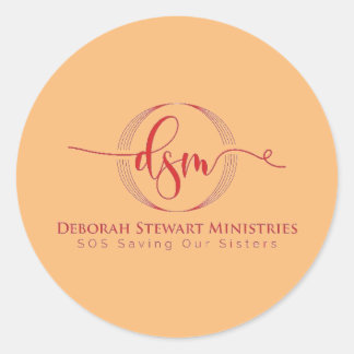 ADESIVO REDONDO DEBORAH STEWART MINISTROS
