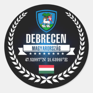 Adesivo Redondo Debrecen