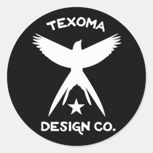 Adesivo Redondo Decalque de TXADCO