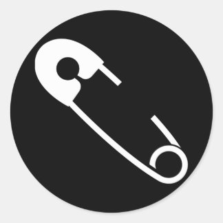 Adesivo Redondo Decano do Pino de Segurança