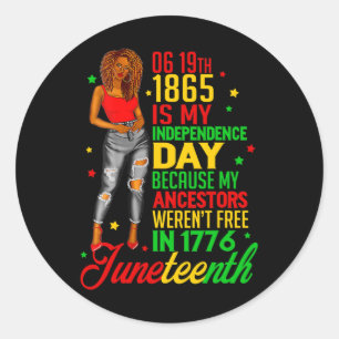 Adesivo Redondo Décima Junta São As Mulheres Negras Grátis No Dia 